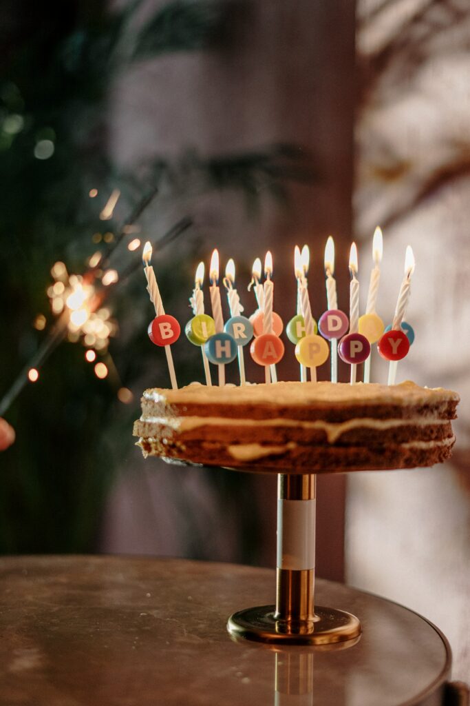 Gâteau d'anniversaire